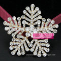 ever faith snowflake crystal brooch